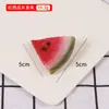 Simulação Alimentos e Play Geladeira Sticker Simulação Hortaliças Frutas Milho Melancia Geladeira Adesivo PVC Geladeira Decoração Adesivo