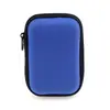 Bolsa para Auriculares al por Mayor Bolsa para Cámara Eva Caja Ccd Cable de Datos Bolsa para Auriculares Caja de Almacenamiento para Auriculares Bolsa con Cremallera de Pu Portátil