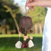 Cáscaras de Fruta Naturales, Cobre, Cuatro Semillas Interesantes Estilo Madera Natural, Kit de Materiales Hechos a Mano DIY de Frutas, Sonajeros Artísticos de Nicho, Regalos