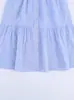 Exportación Transfronteriza Ropa de Mujer 2025 Verano Nuevo Moda Europea y Americana Solapa Sin Mangas Slim Vestido Largo con Cinturón