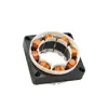 Fio de Motor Polegada para Motor de Ventilador de Mesa Oscilante, Acessórios para Ventilador de Chão Midea, Motor de Cobre Puro com Rolamentos de Esferas Duplos