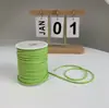 Corda Trançada, Corda de Camurça, Corda de Pele de Veado, Cordão, Corda de Couro de Vaca, Flor para Presente Embalagem Têxtil para Casa, Materiais para Corda de Trança DIY