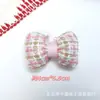 Estilo Chanel Acessórios de Laço de Algodão Almofada de Tecido Nó DIY Acessórios para Cabeça Grampo de Cabelo Cabelo de Boneca Acessórios Acessórios