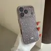 Ins estilo coreano color contrastante transparente estrellas pequeñas aplicable a funda de teléfono Apple 18pro iphone17 cobertura total 16 funda blanda 15