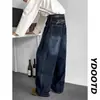 Jeans Bordados con Diseño 3D en Forma de Cimitara Vintage para Hombres y Mujeres, Adelgazantes, Ligeramente Acampanados, Pantalones de Pierna Ancha Sueltos y Relajados