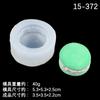 Molde de silicone para modelagem da série Macaron Molde de vela de gesso para aromaterapia Molde de cola para bolo Molde decorativo para assar
