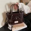 Bolso de Mano para Mujer 2025 Otoño e Invierno Nuevo Estilo PU Brillo Suave Bolso de Hombro Versátil para Viajes Diarios Casual Bolso Cruzado Venta al por Mayor