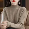 Venta al por mayor transfronteriza de suéteres de punto de manga larga para mujer nuevos de otoño e invierno, tops tipo pullover de talla grande, artículo popular de exportación
