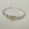 Pulsera de Osmanthus Pulsera Doce Flores Pulsera Shen Han Diseño Original Retro Lujo Ligero Moda Ins Exquisita Versátil