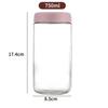 Potes de Vidro Selados Amazon Transfronteiriços, Garrafas Dispensadoras de Comida para Bebê, Copos para Aveia Noturna, Potes de Iogurte, Recipientes de Armazenamento