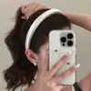 Faixa de Cabelo Fina com Bolinhas em Tecido Estilo Coreano para Mulheres Simples Moda Exquisite Acessório de Cabelo Luz Luxo High-End Versátil Acessório de Cabelo Atacado