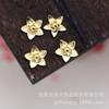 DIY jóias artesanais hairpin acessórios pequeno pedaço de flor flor folha pingente cocar nupcial acessórios para o cabelo pingente de cobre pedaço de flor A997