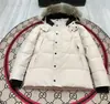 Chaqueta de Plumón de Ganso para Exportación Transfronteriza 29 Estilos Wyndhaw Engrosada Impermeable Cuello de Piel de Lobo 3808m Estilo Grande para Pareja Plumón de Pato Blanco