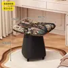 Taburete para tocador de dormitorio con entrega el mismo día, giratorio y ajustable en altura con ruedas, taburete de maquillaje vintage, taburete bajo para tocador, taburete de maquillaje de madera maciza