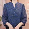 Dropshipping Transmissão Ao Vivo Mais Vendido Blusa Estampada Vintage 2026 Verão Nova Moda Estilosa Versátil Leve Top