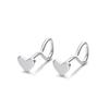 Pendientes de garra de hueso de trébol S999, nuevos pendientes de cuerpo completo de plata de ley con forma de garra, joyería al por mayor de fábrica.