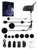 Capacete de Equitação Headset Bluetooth Headset de Música Bluetooth para Motocicleta Headset Sem Fio Bluetooth para Capacete de Motocicleta Pacote Duplo