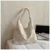 Bolsa Tote Casual Nicho Retro Estilo Coreano 2026 Nova Bolsa de Ombro de Grande Capacidade Camurça para Ir ao Trabalho Bolsa de Axila