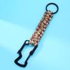 Llavero de Cuerda Trenzada de Correa Casual para Montañismo al Aire Libre Colgante de Hebilla de Pico de Águila de Paracord Hebilla de Llave Trenzada de Paracord