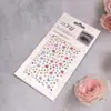 Celebridade da Internet Estrela do Mar Sereia Pentagrama Gota d'Água Meteoro Olho de Cavalo Maquiagem Diamante Prateado Lágrima do Rosto Pinta DIY Maquiagem Brilho Decorações de Diamante