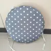 Cojín Redondo Engrosado con Cremallera, Cojín de Silla Extraíble y Lavable, Cojín para Taburete, Cojín para Piso, Suave y Cómodo, Sin Dolor al Sentarse por Mucho Tiempo