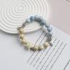 Pulsera de Cerámica Jingdezhen Pulsera Sin Decoloración para Mujer Alto Sentido Nuevo Estilo Chino Versátil Estilo Nacional Joyería Pulsera Venta al por Mayor
