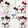 Accesorios de Resina DIY Pegamento de Crema Pasadores Caseros Llaveros Fundas de Teléfono Decoraciones para Zapatos Tarjeta Grande Sentado Gato Fresa