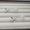 [Flores Gêmeas] Brinco de Clipe Estéreo de Gardênia de Alto Padrão com Estilo Cool e Ipomeia Pendurada na Parte Traseira