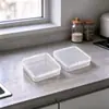 7.5 Caja Cuadrada Pequeña Caja de Plástico Cuentas Tarjeta Papelería Caja de Almacenamiento Joyería Joyería Guka Caja Organizadora Caja de Embalaje Pp