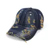 Chapéu de Primavera e Verão Transfronteiriço Masculino Estilo Coreano Boné de Beisebol Lavado Desgastado Feminino Chapéu de Cowboy Protetor Solar para Exterior