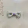 Guofeng Flor Laço Acessórios Diy Roupas Infantis Acessórios de Cabelo Acessórios Flor Média com Nó Plano
