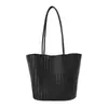 Bolso de mano con patrón tejido para mujer 2026 nuevo de moda verano retro para ir al trabajo bolso de hombro único bolso cubo de gran capacidad bolso tote