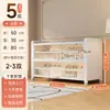 Gabinete de Zapatos de Acero Multicapa para Entrada del Hogar Zapatero a Prueba de Polvo Estante de Pie Estante Integrado Montado en la Pared Gabinete de Almacenamiento para Entrada de Gran Capacidad