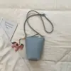 Bolsa Balde Estilo Coreano Shuai Mi Home para Mulheres, Bolsa para Celular, Novo Modelo Verão 2026, Bolsa de Ombro Transversal Fashion e Estilosa