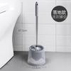 Cepillo para Inodoro de Baño Cepillo de Limpieza para Inodoro del Hogar Modelo Nuevo 2025 con Base Mango Largo Duradero Cepillo Sin Rincones Muertos