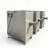 Picadora automática de carne de pechuga de pollo para bolas de hot pot, picadora de carne continua de acero inoxidable para pollo