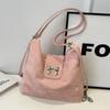 Nova Bolsa Tote Feminina Estilo Chinês, Grande Capacidade, Adequada para o Verão, Pode Ser Usada na Transversal, Nova Bolsa de Ombro Versátil 2026 para Aula e Trabalho