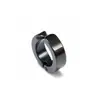 Pinzas para Orejas Populares de Acero de Titanio Transfronterizas, Pinzas para Orejas Geométricas Simples de 9 mm, Pendientes sin Perforación Unisex, en Stock