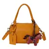 Bolso de Mano para Viajes Diarios 2026 Nuevo Estilo de Moda con Patrón de Lichi, Textura de Alta Calidad, Bolso Almohada Versátil y Sencillo para Hombro/Cruzado