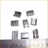 Correa Ancha de 12 mm Hebilla Conector de Cinta de 1.2 cm Longitud de 2 cm Material de Acero Inoxidable No Propenso a la Oxidación Hebilla Conector de Cuerda