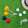 GOLF interior bola de invierno uña tee GOLF soporte para bolas tee GOLF suministros campo de práctica tee de goma para bolas