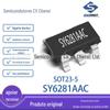 SY6281AAC SOT23-5 Silicon Lijie interruptor de distribuição de baixa perda IC chip SY6281 original em estoque