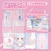 Xinmo Serie de Cuentas Gratis Caja de Pegatinas Nuevo Juguete DIY Personaje Pegatina de Cuentas Anime Lindo
