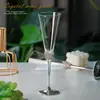 Juego de Copas de Champaña Copa de Cóctel Vidrio de Cristal Caja de Regalo para el Hogar Creativo Juego de Vino Incrustado de Diamantes