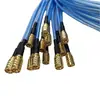 50ohm (670-086SXE)Cable adaptador coaxial RF RG405 SMA macho a macho FEP semiblando azul