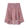 Atacado Fábrica de Roupas Femininas Transfronteiriça 2026 Primavera Nova Moda Europeia e Americana Sexy Estampada Top Halter Saia