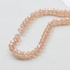 Cristal Colorido Lapidado Rodinha Contas Lisas 4mm diy Joias Artesanais Brincos Acessórios Pulseira Colar Material com Contas