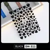 Adesivos para Nail Art Cor Sólida Amor Estrela de Quatro Pontas Adesivo Traseiro Simples Versátil Coração Vermelho Vinho Adesivos de Unha DIY Estilo DH