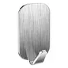 304 Ganchos de Pared Adhesivos sin Taladro, Ganchos de Acero Inoxidable de Alta Resistencia para Puertas de Cocina para Colgar Ropa, Ganchos Adhesivos para Almacenamiento