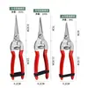 Podadora de Huerto Tijeras de Jardín Tijeras para Podar Frutas Tijeras para Podar Ramas Tijeras para Podar Florales Tijeras Manuales para Podar Árboles Frutales Herramientas de Podar